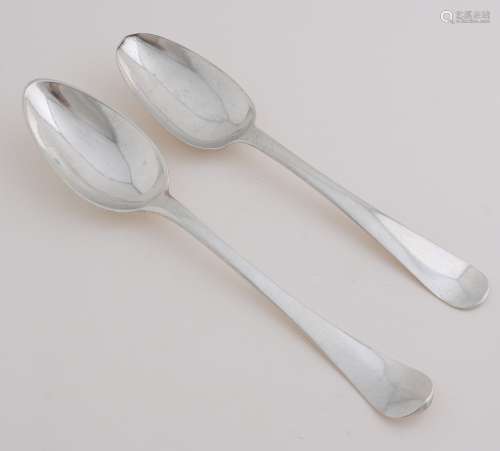 Two 18th century spoons