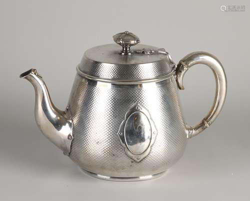 Victorian Teapot, Silver Plated