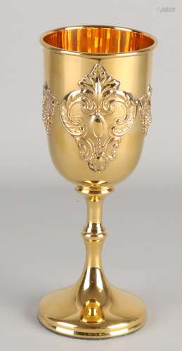 Gilded silver chalice