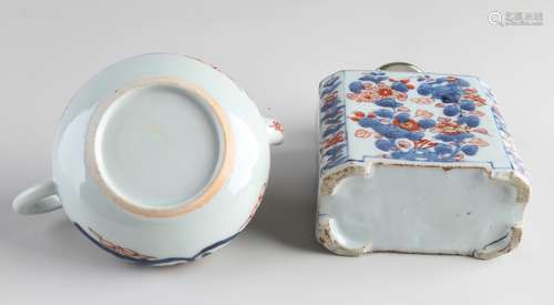 Two parts of Chinese Imari