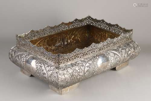 Silver table piece