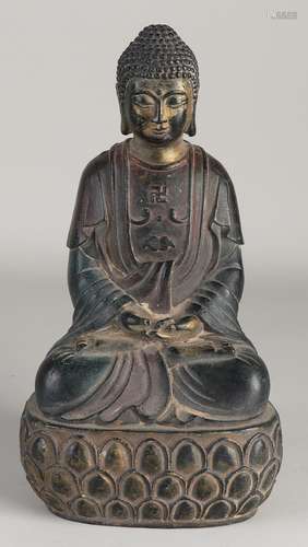 Antique Chinese bronze Buddha