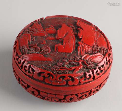 Antique lacquerware box