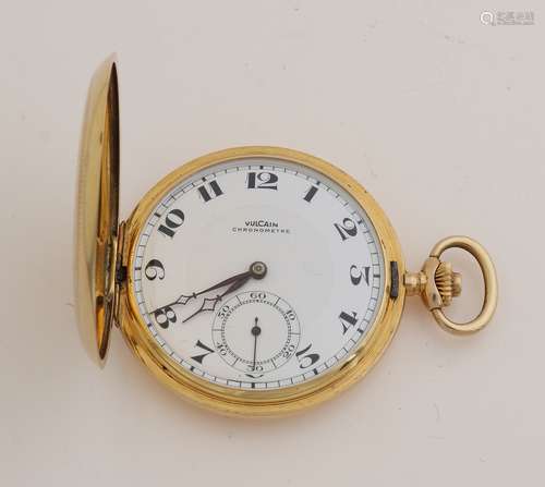 Gold pocket watch