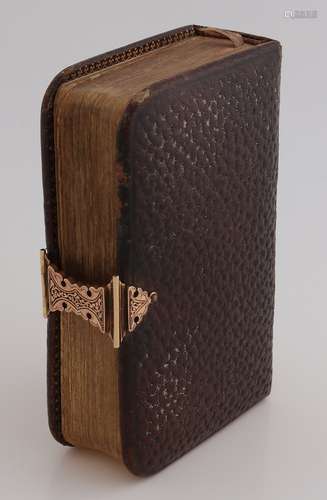 Bible with gold lock