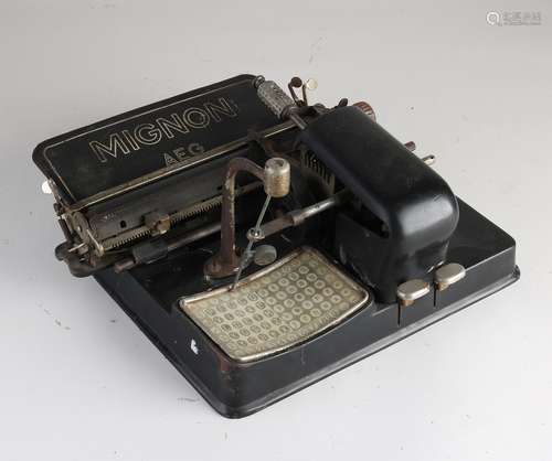 AEG Mignon typewriter