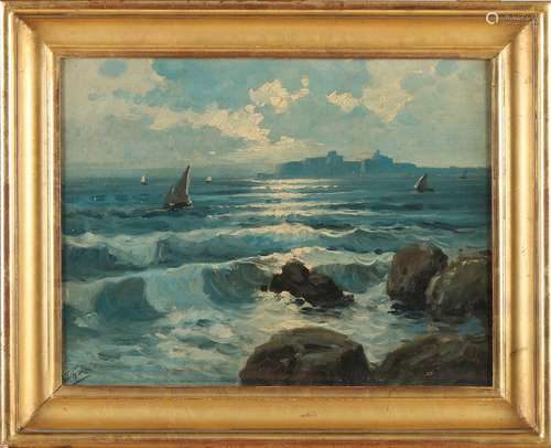 E. Pasini, Oriental seascape