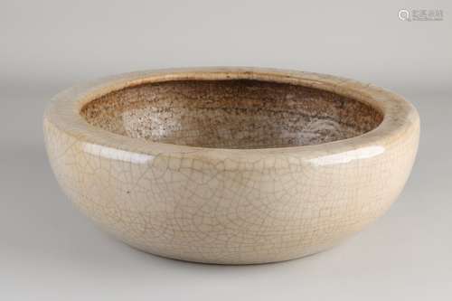 Chinese celadon bowl, Ø 28.5 cm.