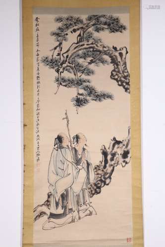 chinese painting by zhang daqian