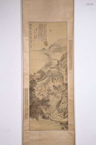 chinese painting by xinluo shanren