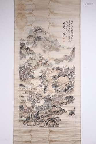 chinese painting by xi jin