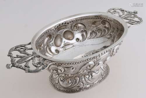 Silver brandy bowl