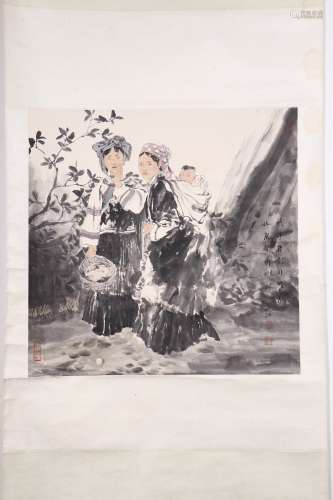 chinese painting by yu wenjiang
