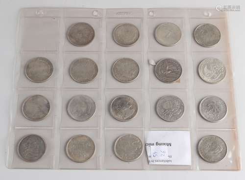 Lot of coins, (15x)