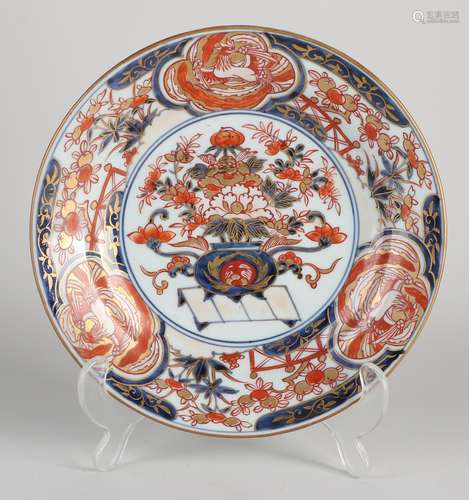 18th Century Japanese plate Ø 21 cm.