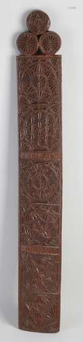 Mangle board 1744 (notched cut)