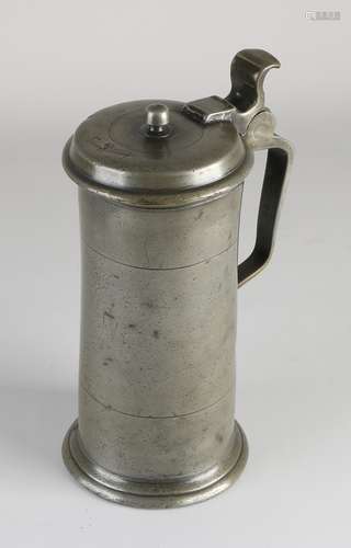 Tin valve jug