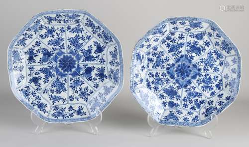 Two Kang Xi dishes