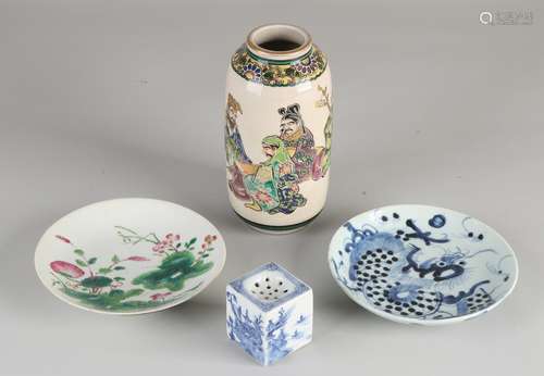 4 parts of antique Chinese porcelain