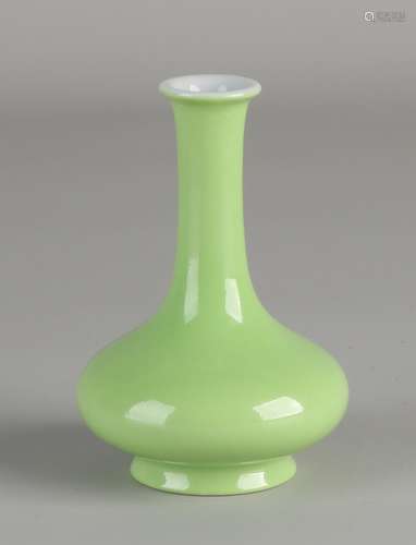 Small green vase