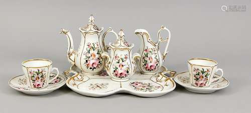 Antique French tete a tete tea service