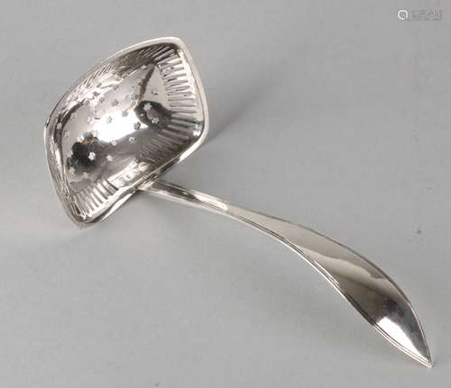 Antique silver sprinkle spoon