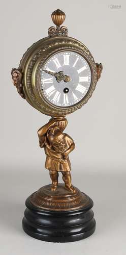 Antique German table clock