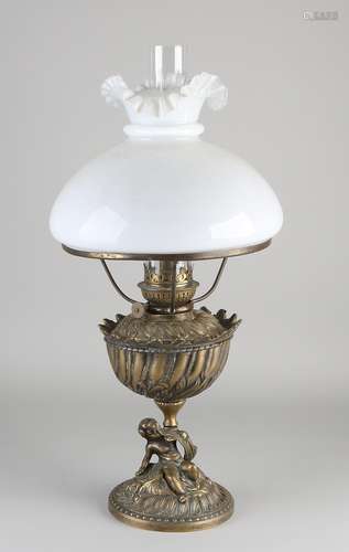 Antique kerosene lamp