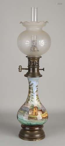 French kerosene lamp