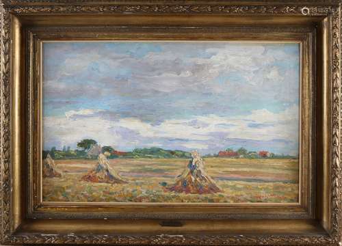 DHW Filarski, Dutch impressionistic landscape