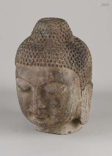 Antique Buddha head