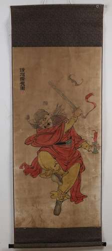 Ancient Chinese scroll painting