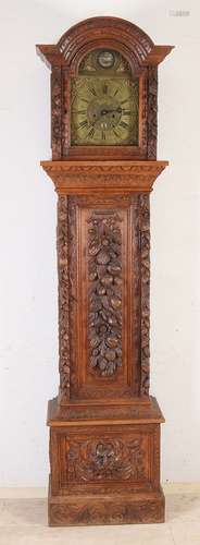 English grandfather clock