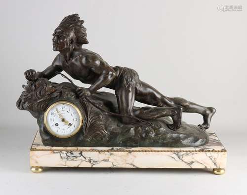 French mantel clock, 1900