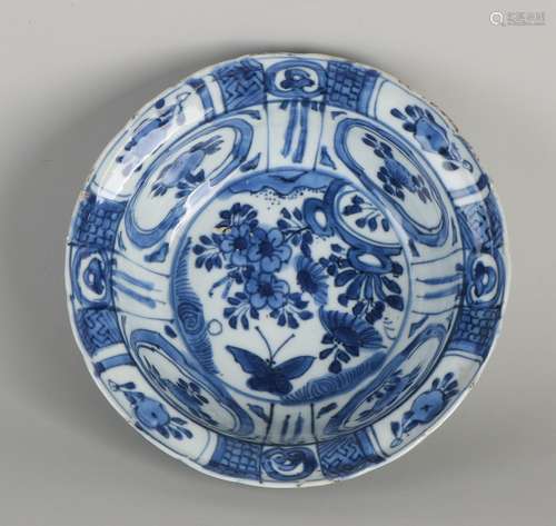 Chinese Wanli bowl Ø 14.5 cm.