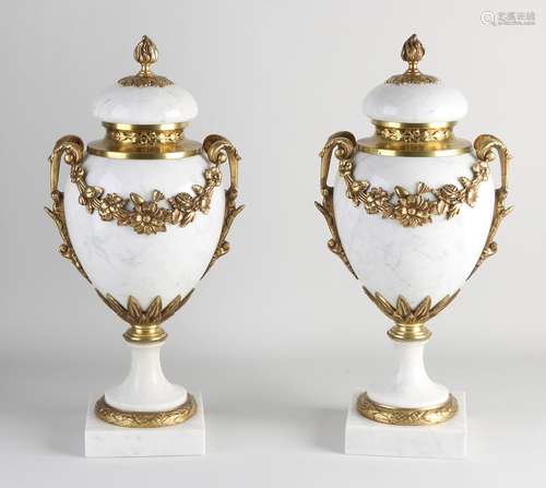 Set of French cassolettes, 1900