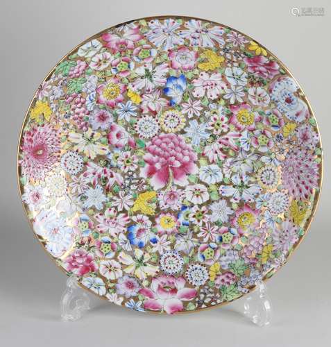 Chinese Family Rose plate Ø 33 cm.