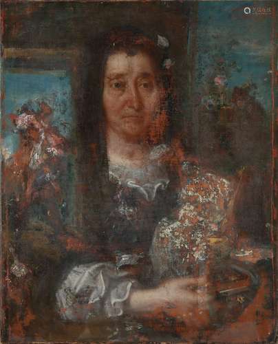 Not signed, Portrait of a lady