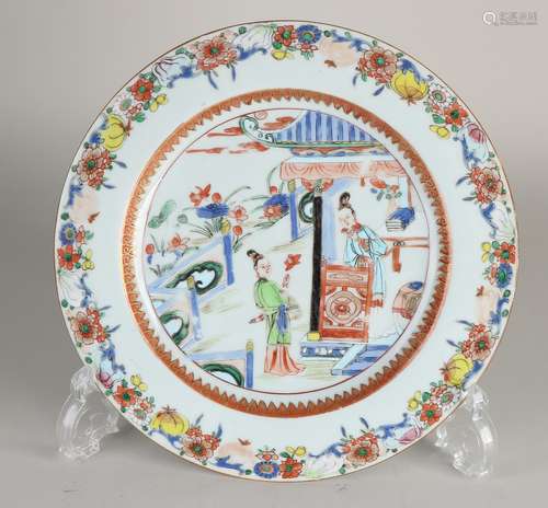 Chinese plate Ø 23.5 cm.