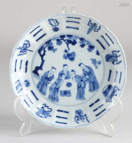 Chinese Kang Xi plate Ø 16.7 cm.