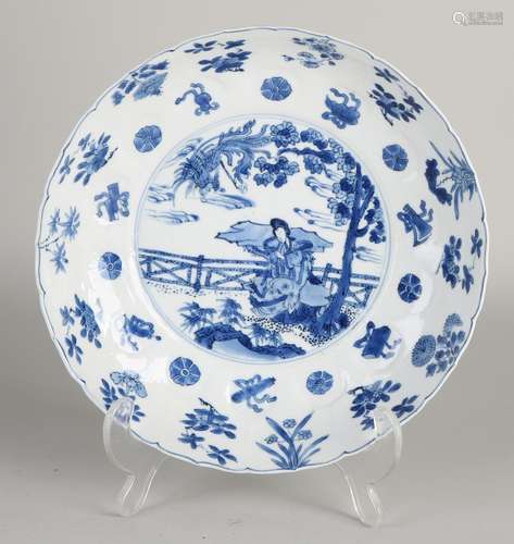 Chinese Kang Xi plate Ø 21.5 cm.