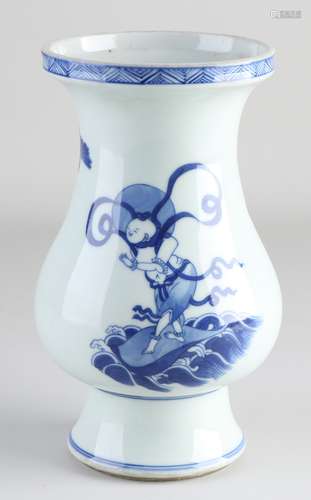 Chinese vase, H 22.3 cm.