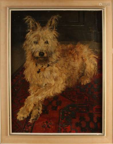 E. Schröder, Portrait of a dog