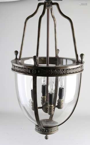 Lantern-shaped pendant lamp