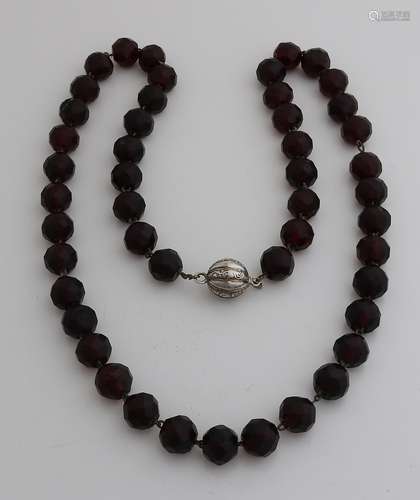 Garnet necklace