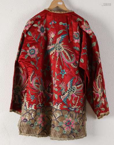 Chinese silk garment