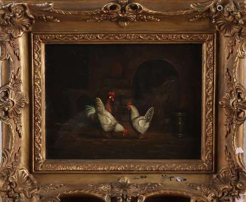 A. Verwey, Chickens in a stable