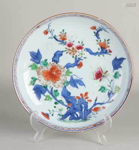 Chinese Family Rose plate Ø 22.5 cm.