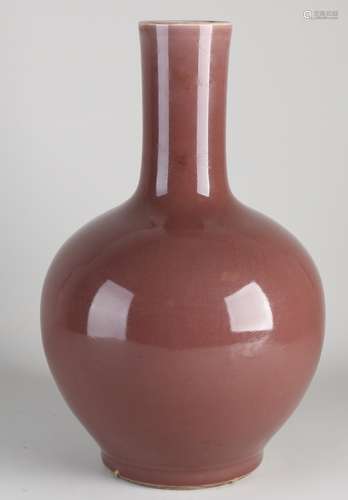 Chinese vase, H 40.5 cm.