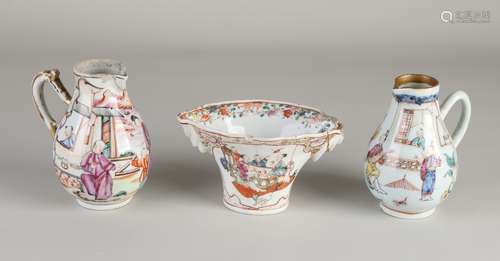 Three parts of Chinese porcelain